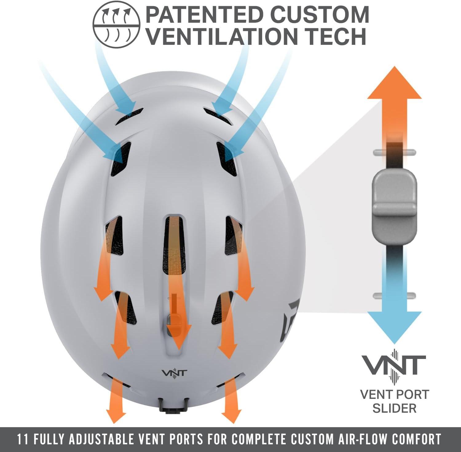 imageWildhorn Drift Snowboard Helmet Dusk Med Ski Helmet Women Men ampamp Youth US Ski Team Official Supplier Lightweight with 13 Adjustable Vents Premium Construction
