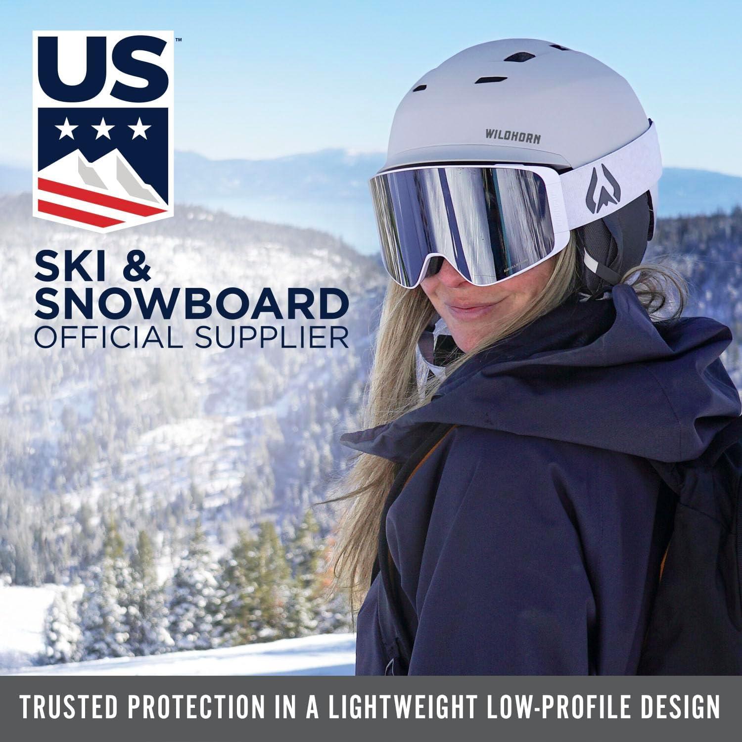 imageWildhorn Drift Snowboard Helmet Dusk Med Ski Helmet Women Men ampamp Youth US Ski Team Official Supplier Lightweight with 13 Adjustable Vents Premium Construction