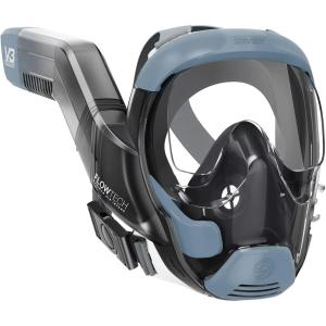 Seaview 180 V3 Full Face Snorkel Mask Adult- The V3 is The Perfect Snorkeling Gear for Adults- Snorkel Mask with 180 Panoramic Viewing and Up to 600% Easier Breathing- Patented Flowtech Air Intake(SeaGlass)