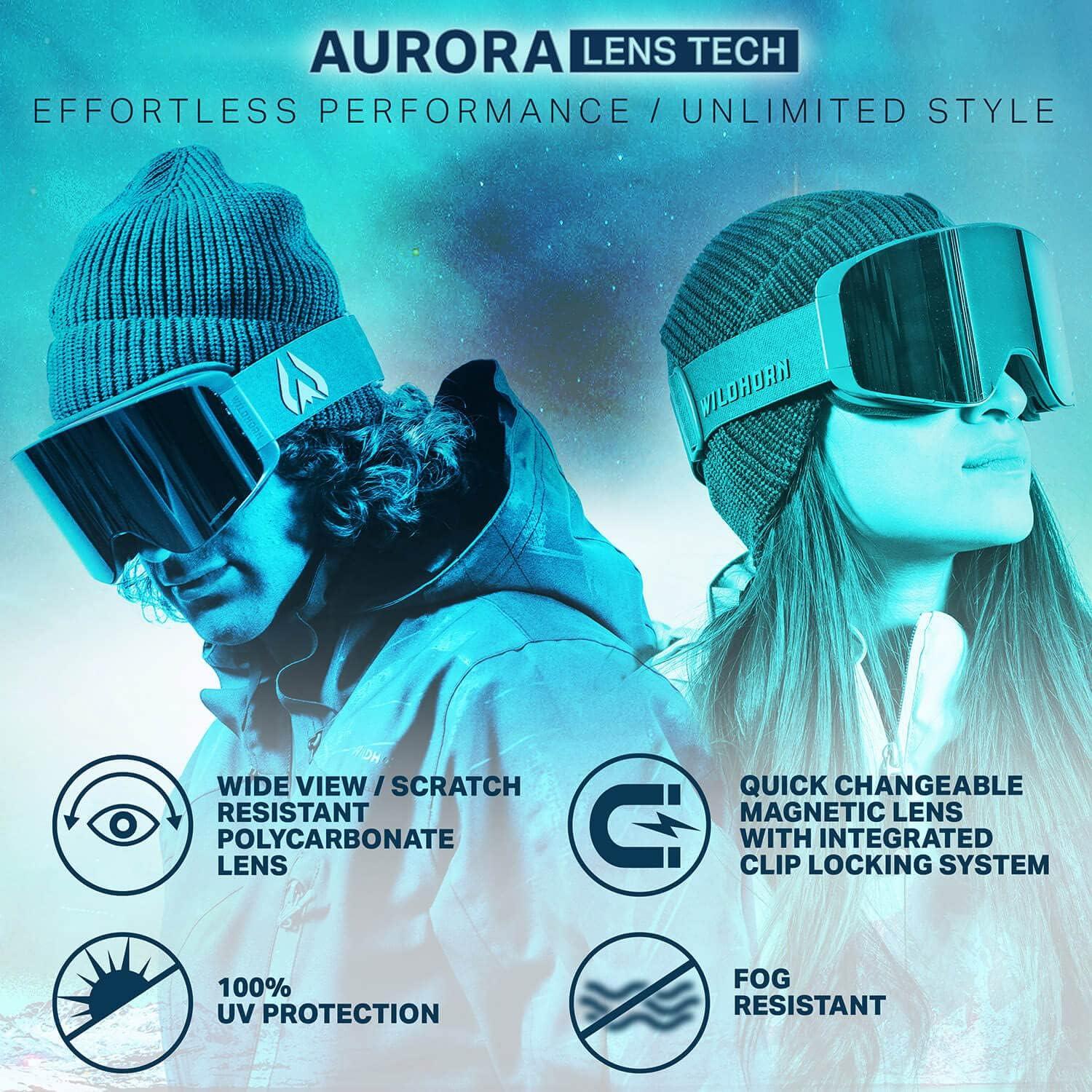 imageWildHorn Outfitters UnisexAdult Pipeline Ski Goggle Replacement LensRose