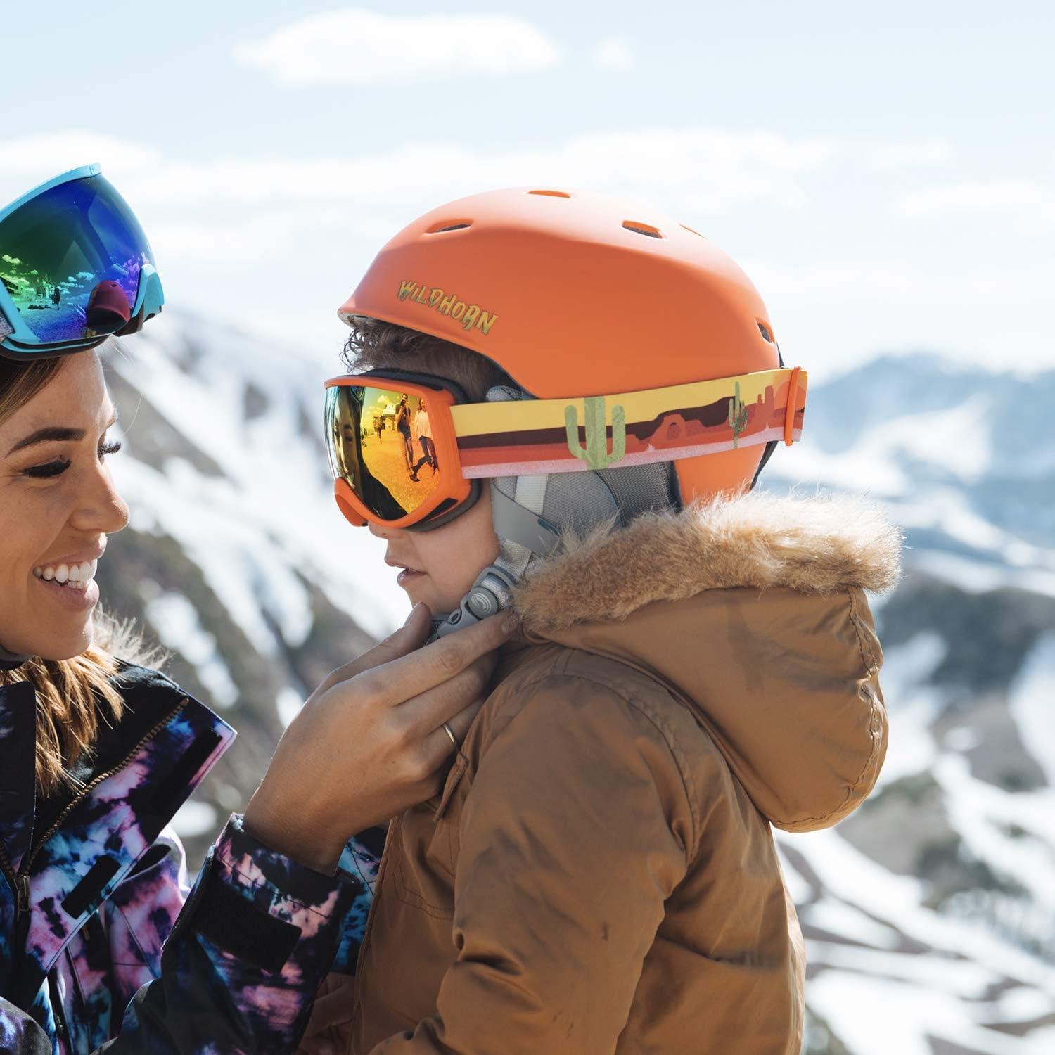 imageWildhorn Shilo Snow ampamp Ski Goggles for Kids