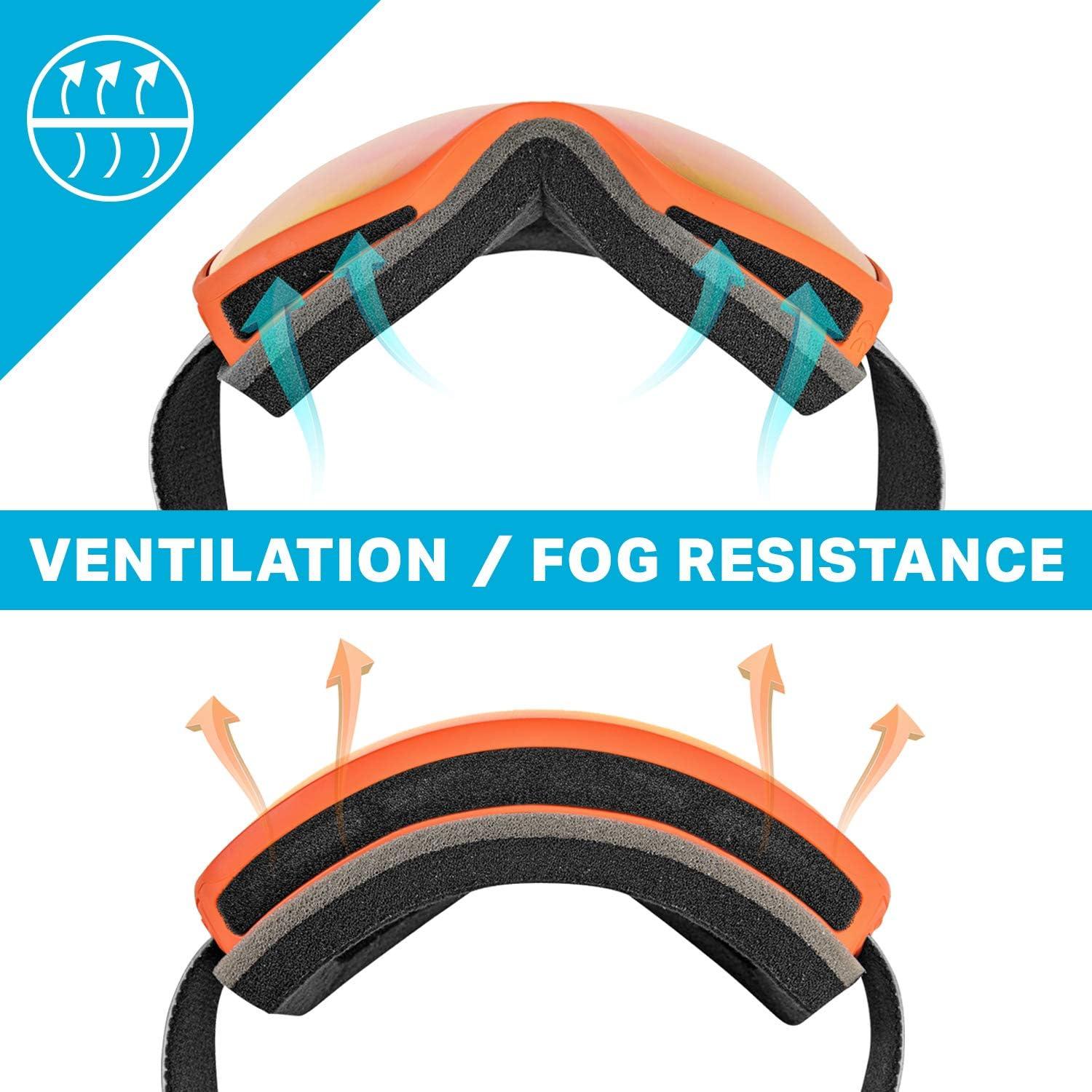 imageWildhorn Shilo Snow ampamp Ski Goggles for Kids