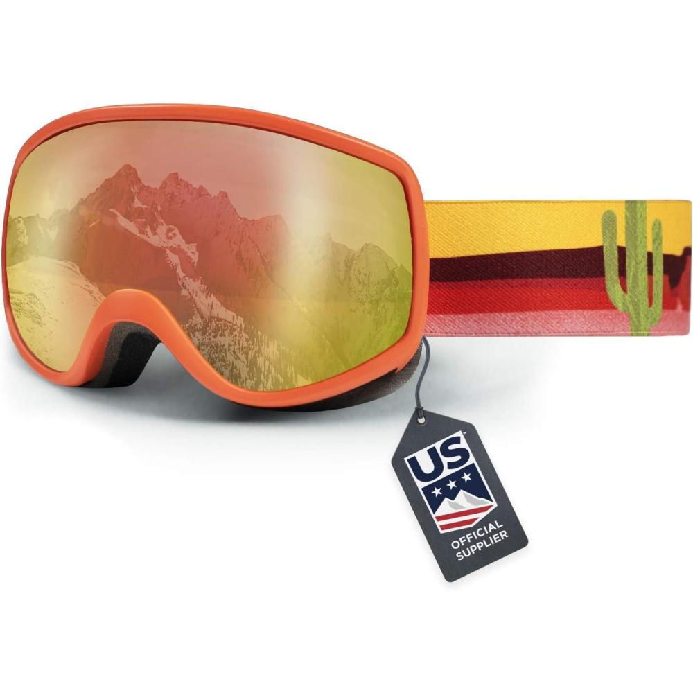 imageWildhorn Shilo Snow ampamp Ski Goggles for Kids