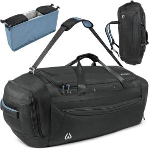 Wildhorn Big Mesa 90L MTB Gear Bag – Lightweight & Waterproof Duffel, Mountain Bike Duffle Bag, Ideal for Gym, Travel, Biking, Motorcycle, and Sports