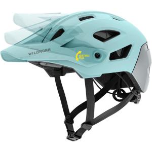 Wildhorn Corvair Mountain Bike Helmet for Men and Women with Maximum Venting, FTA fit System & Adjustable Visor. Adjustable Sizing Adult Bike Helmets for Women and Men. Stylish All Around MTB Helmet(Crystal Blue)