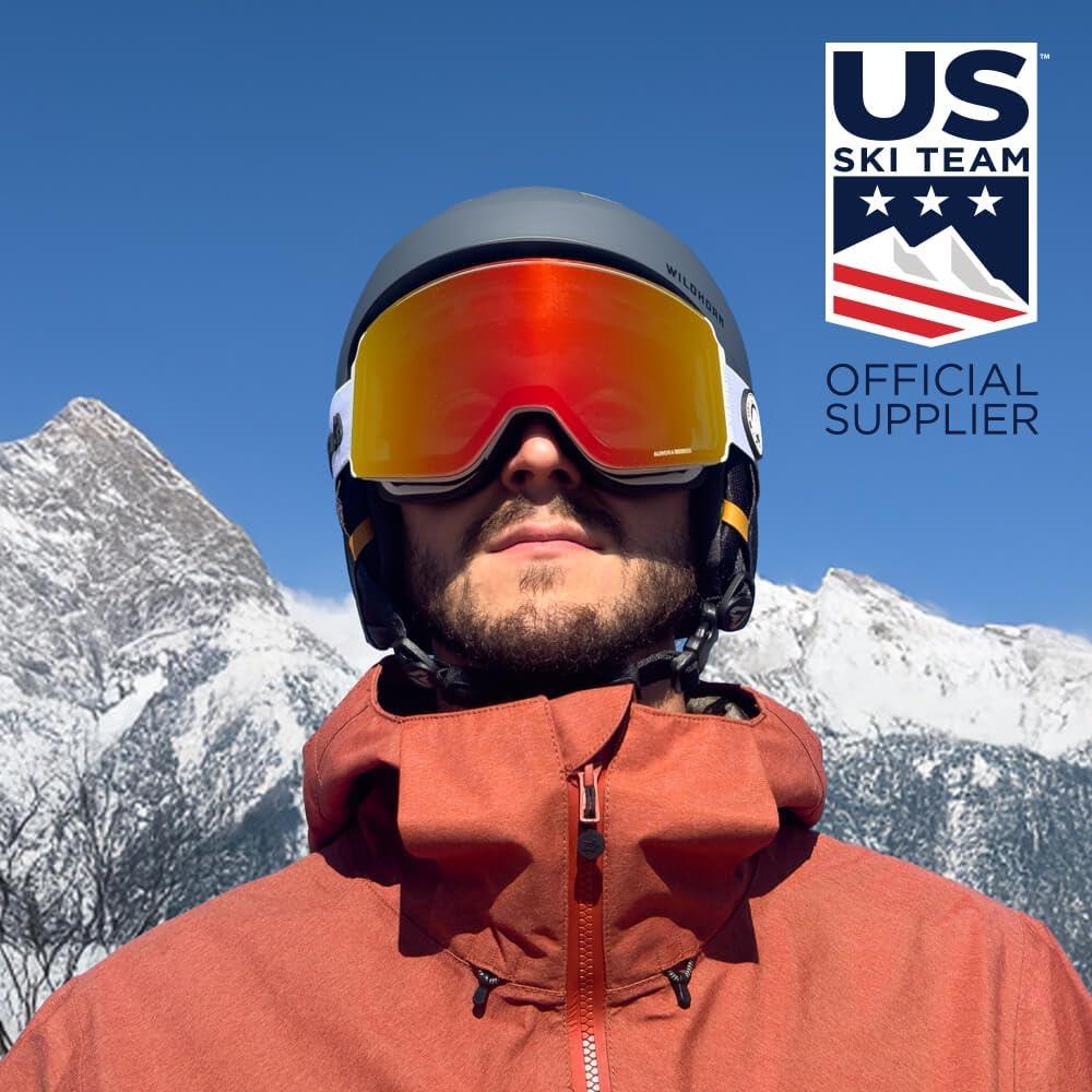 imageWildhorn Outfitters Roca Pro Ski Goggles ExtraReplacement Frameless Lens 185 ViewBlaze