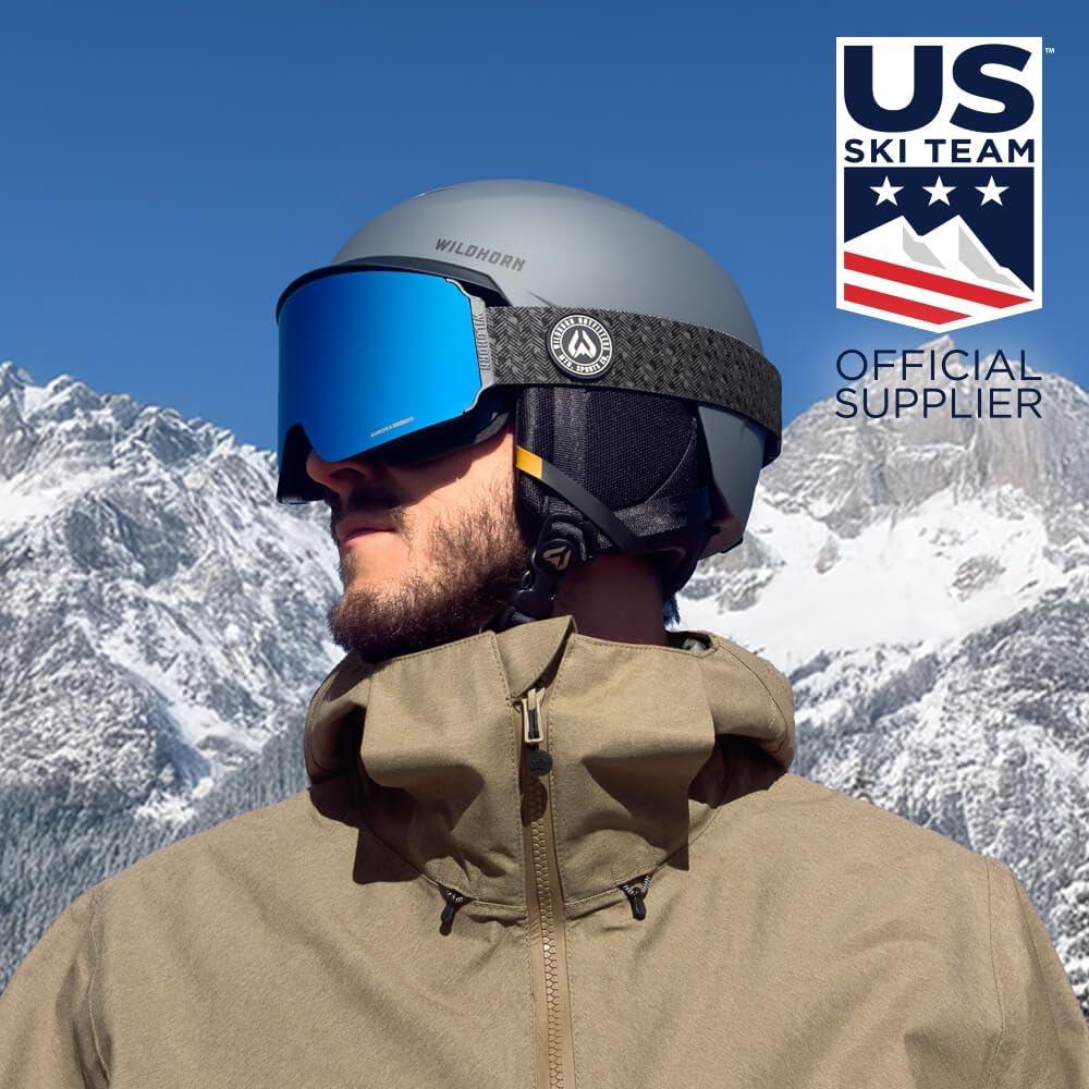 imageWildhorn Outfitters Roca Pro Ski Goggles ExtraReplacement Frameless Lens 185 ViewIceblue