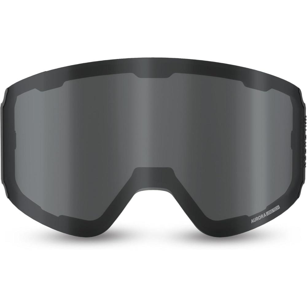 imageWildhorn Outfitters Roca Pro Ski Goggles ExtraReplacement Frameless Lens 185 ViewJetblack
