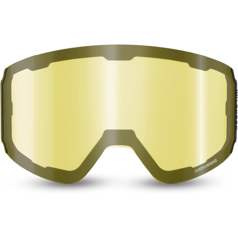 imageWildhorn Outfitters Roca Pro Ski Goggles ExtraReplacement Frameless Lens 185 ViewLlyellow