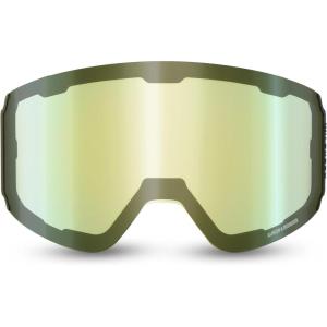 Wildhorn Outfitters Roca Pro Ski Goggles Extra/Replacement Frameless Lens 185 View(Ll-mirroredyellow)
