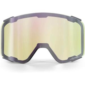 WildHorn Outfitters Unisex-Adult Pipeline Ski Goggle Replacement Lens(Lowlight-mirroredyellow)