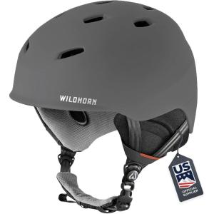 Wildhorn Drift Snowboard Helmet, Ski Helmet Women Men & Youth – US Ski Team Official Supplier – Lightweight with 13 Adjustable Vents, Premium Construction(Graphite)