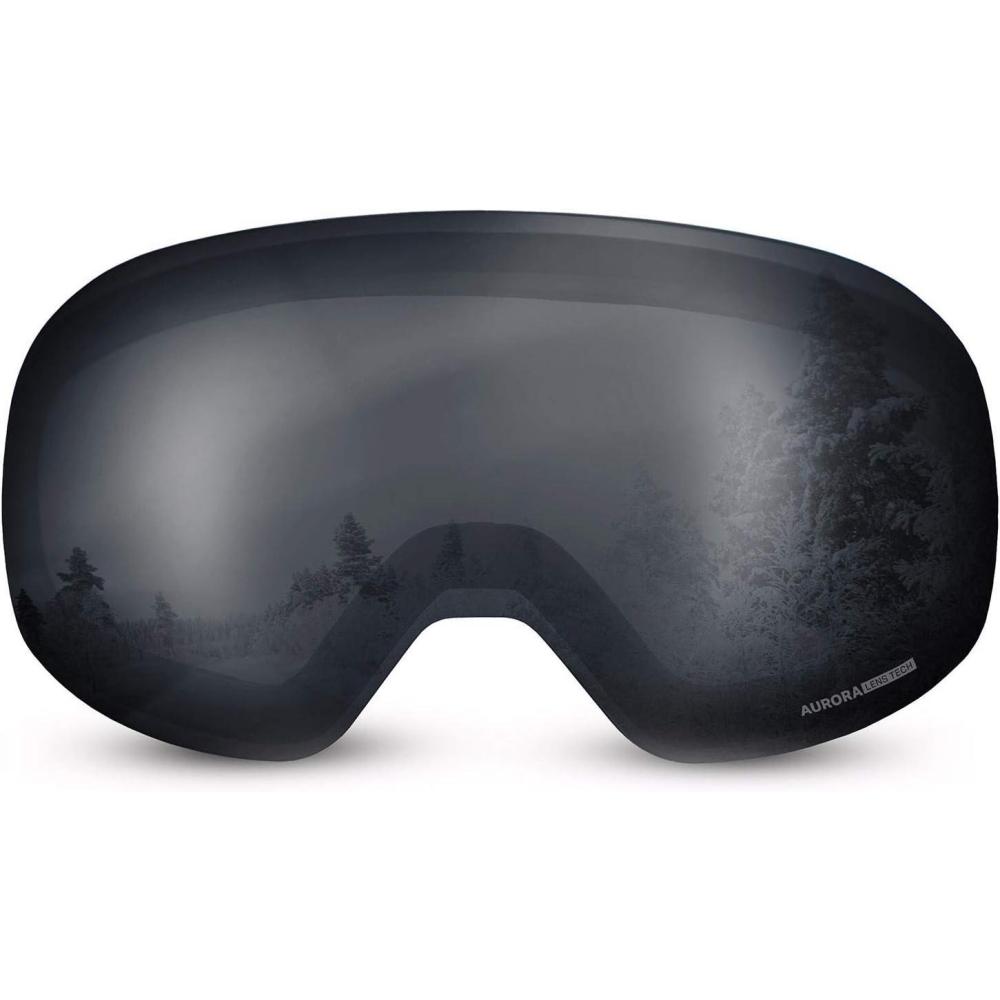 imageWildhorn Outfitters Roca Ski Goggles ExtraReplacement Frameless LensJet Black
