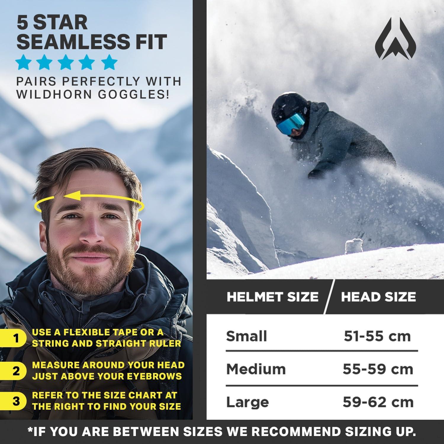 imageWildhorn Drift Snowboard Helmet Ski Helmet Women Men amp Youth US Ski Team Official Supplier Lightweight with 13 Adjustable Vents Premium Construction