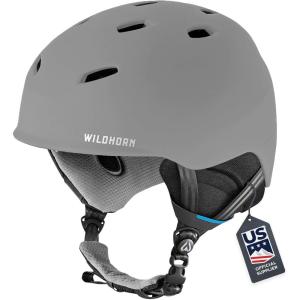 Wildhorn Drift Snowboard Helmet, Ski Helmet Women Men & Youth – US Ski Team Official Supplier – Lightweight with 13 Adjustable Vents, Premium Construction(Stone Gray)