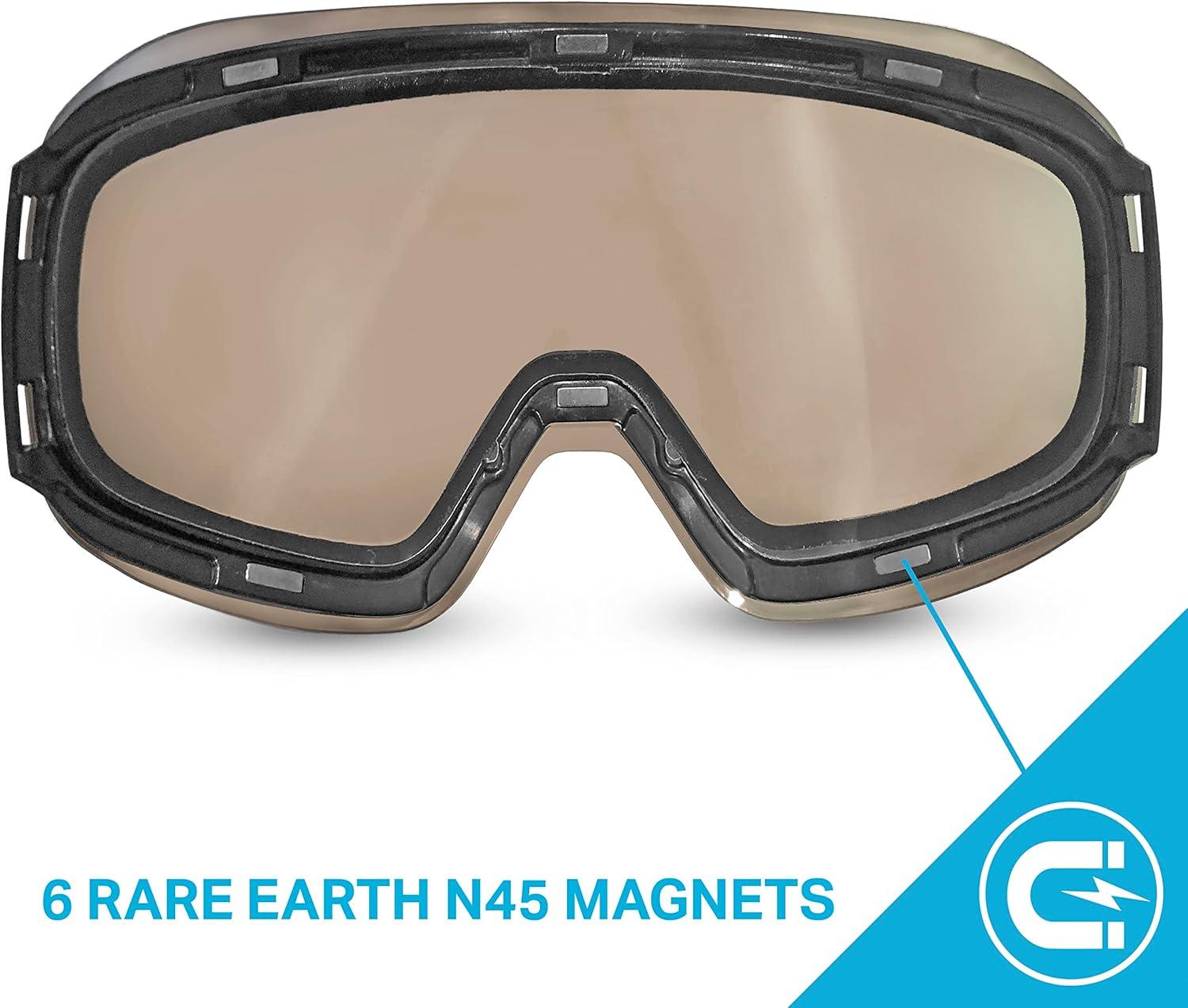 imageWildHorn Outfitters Roca Ski Goggles ExtraReplacement Frameless Lens Adult and Junior