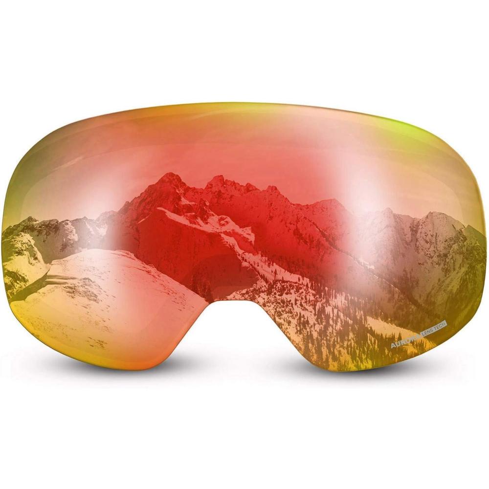 imageWildHorn Outfitters Roca Ski Goggles ExtraReplacement Frameless Lens Adult and Junior