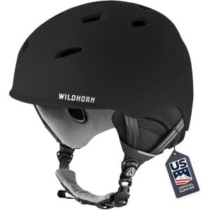 Wildhorn Drift Snowboard Helmet, Ski Helmet Women Men & Youth – US Ski Team Official Supplier – Lightweight with 13 Adjustable Vents, Premium Construction(Stealth)