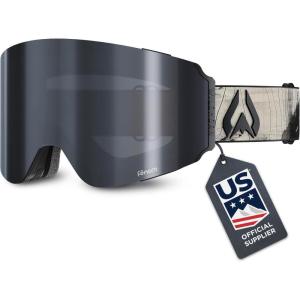 Wildhorn Maxfield Pro Ski Goggles for Men & Women – Fenom Lens Technology – Anti-Fog – Interchangeable Lenses – UV400(Ejack)