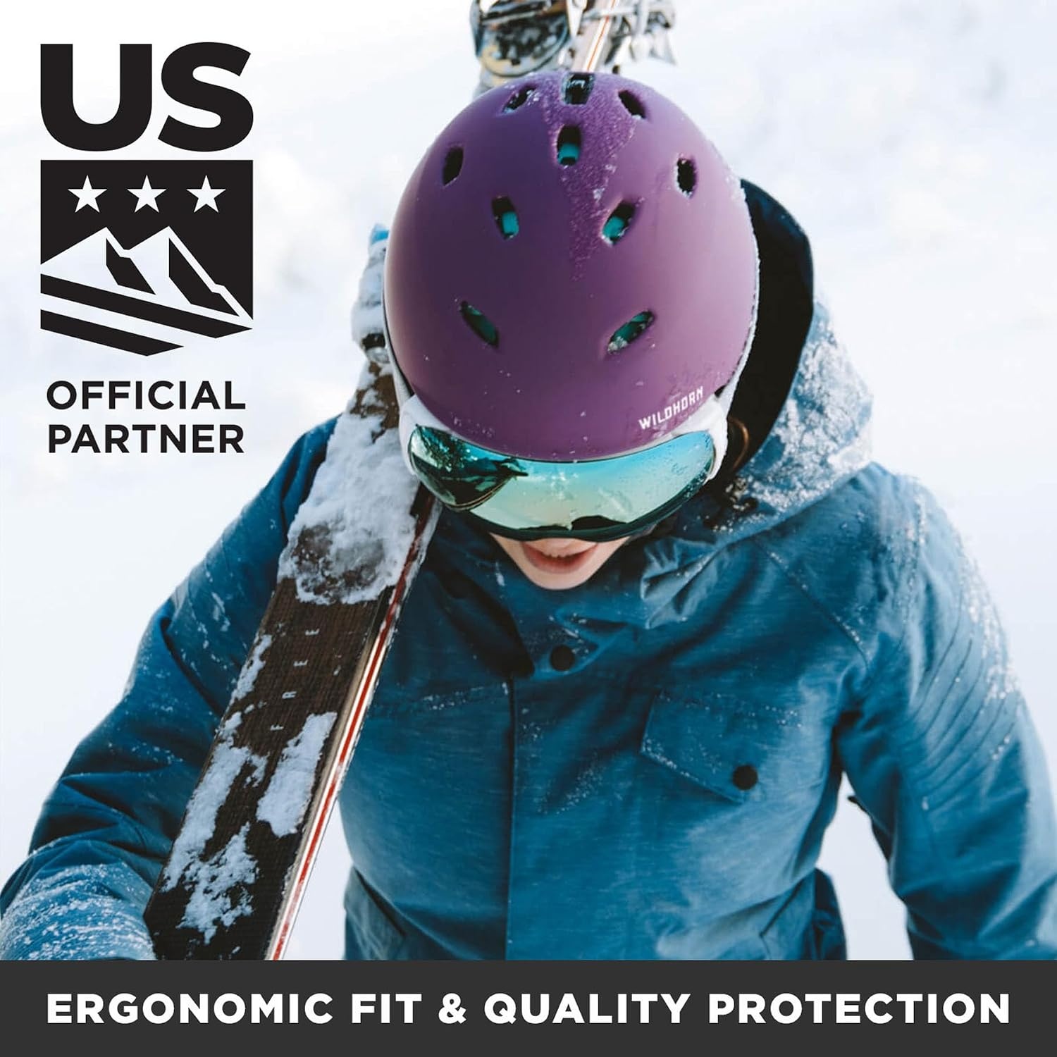 image:imageWildhorn Drift Snowboard Helmet Ski Helmet Women Men amp Youth US Ski Team Official Supplier Lightweight with 13 Adjustable Vents Premium ConstructionVelvet