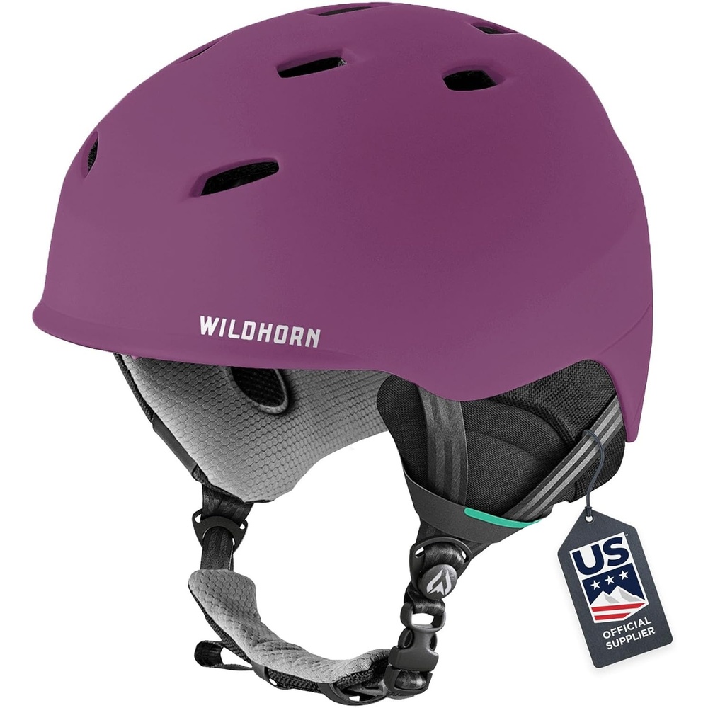 image:imageWildhorn Drift Snowboard Helmet Ski Helmet Women Men amp Youth US Ski Team Official Supplier Lightweight with 13 Adjustable Vents Premium ConstructionVelvet