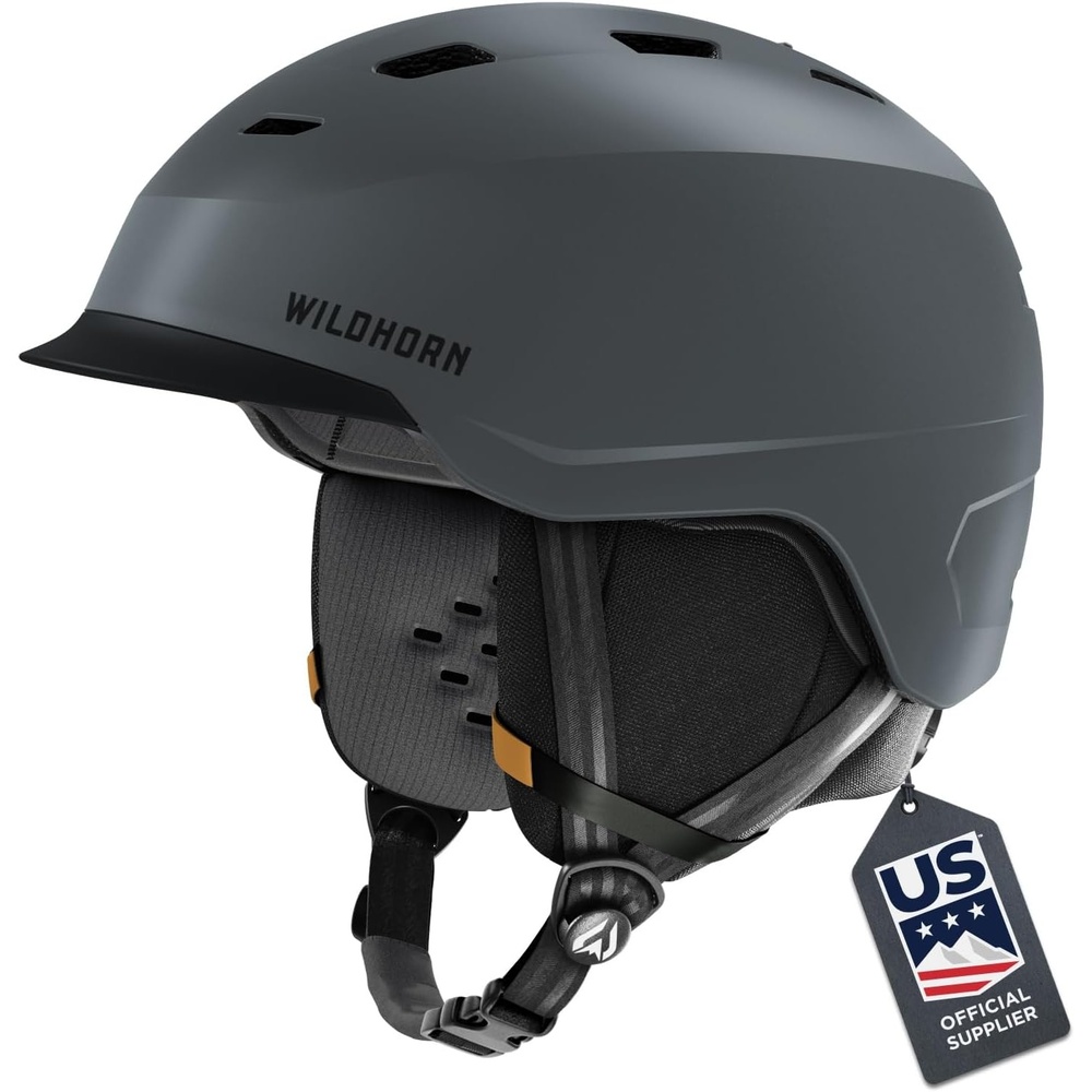 image:imageWildhorn Drift Snowboard Helmet Ski Helmet Women Men amp Youth US Ski Team Official Supplier Lightweight with 13 Adjustable Vents Premium ConstructionCharcoal